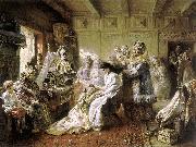 Konstantin Makovsky The Russian Bride Attire Spain oil painting artist